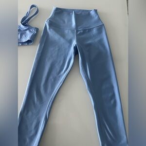 ALO Yoga Sky Blue Leggings